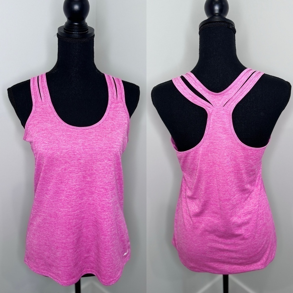 Avia Pink Racerback Gym Yoga Tank Top (S)